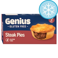 Genius Gluten Free Steak Pies 2 Pack 320G