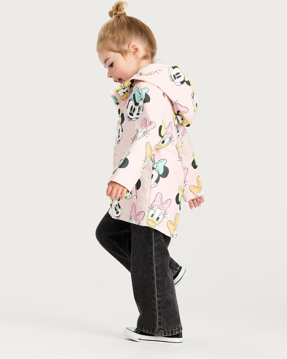 image 1 of Disney Minnie Mouse and Daisy Duck Hooded Jacket in Pink