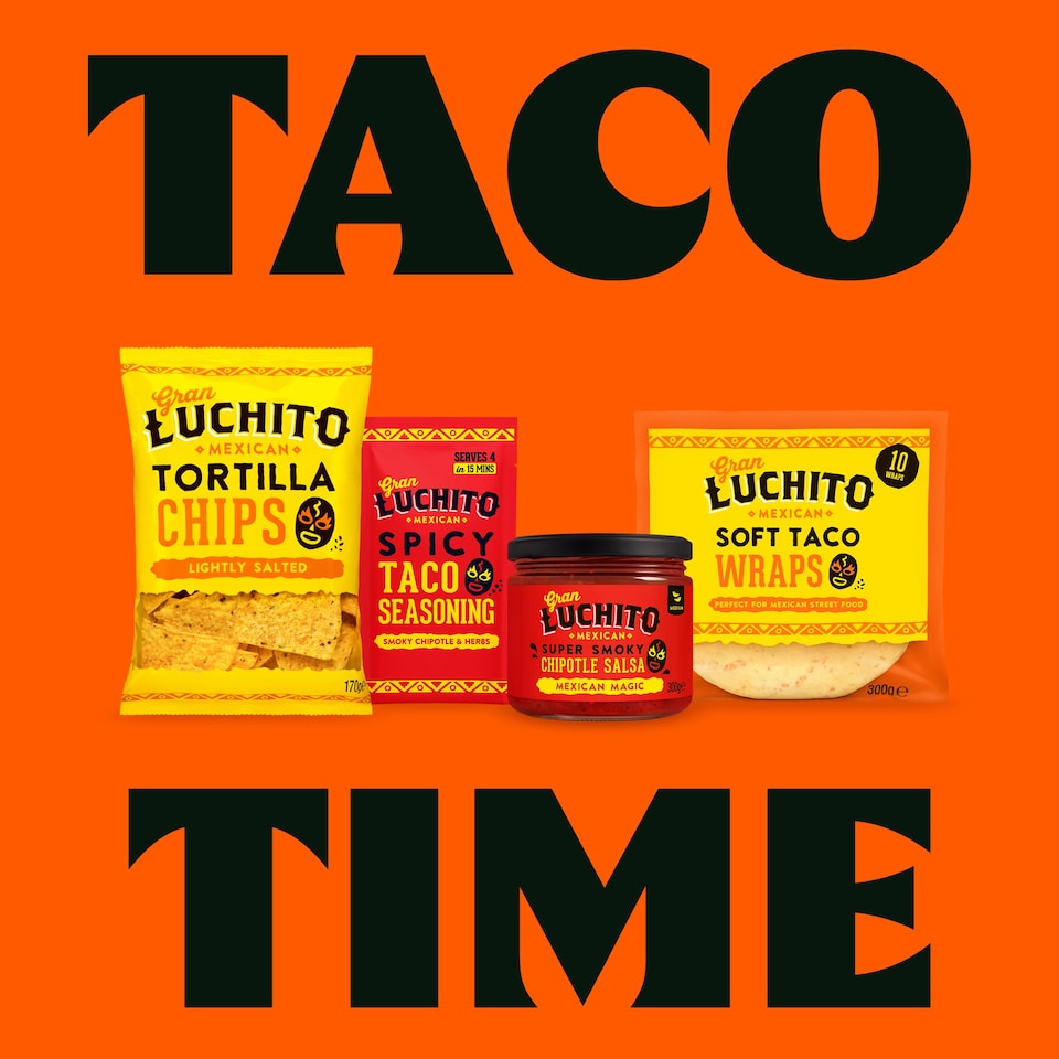 image 1 of Gran Luchito Smoky Chipotle & Herbs Spicy Taco Seasoning 28g