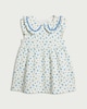 image 1 of F&F Baby Cotton Rich Floral Dress in Cream