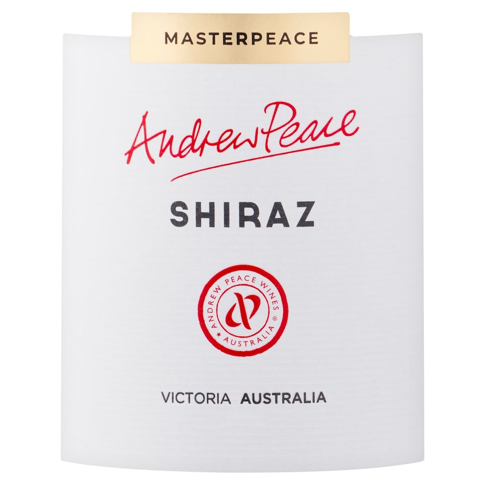 image 1 of Andrew Peace Masterpeace Shiraz 75cl