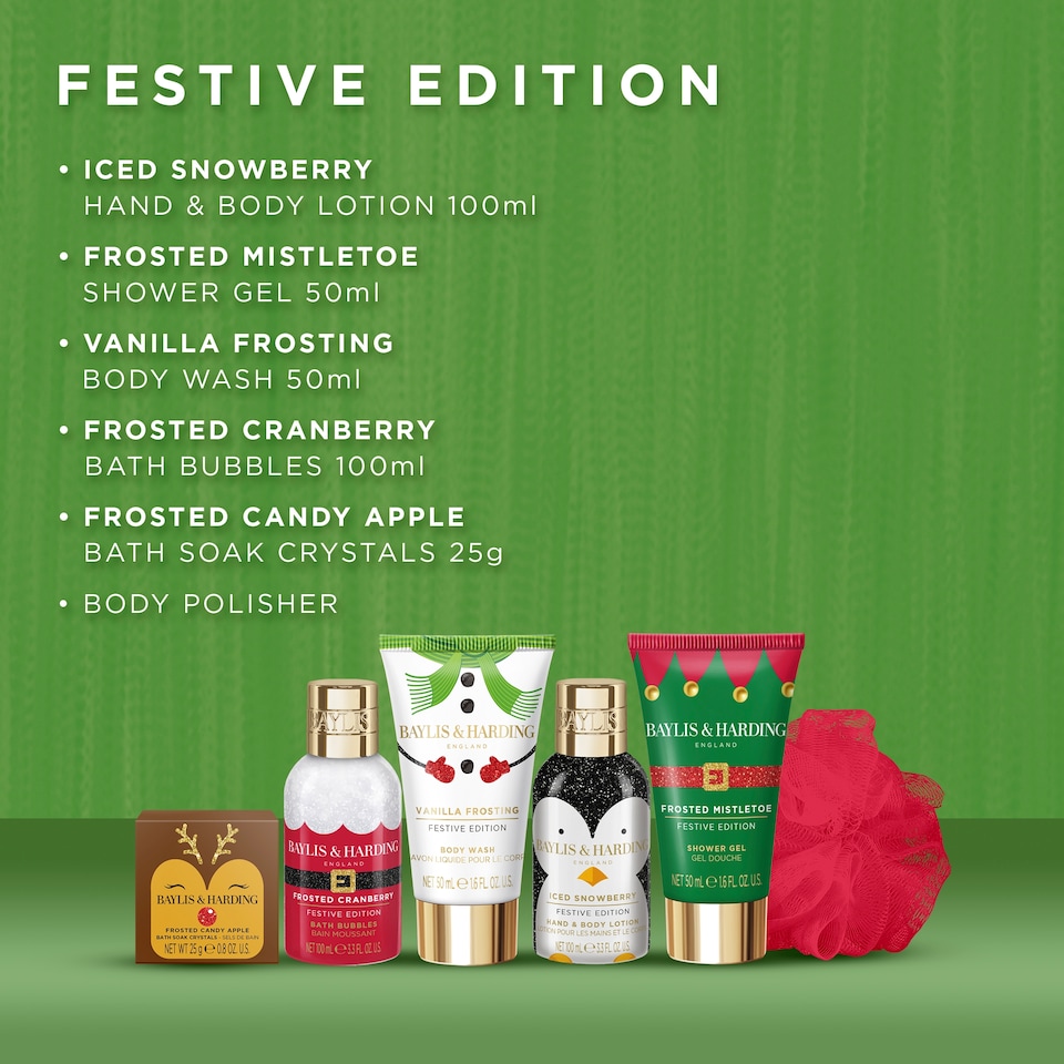 image 1 of Baylis & Harding Festive Pamper Present Gift Set