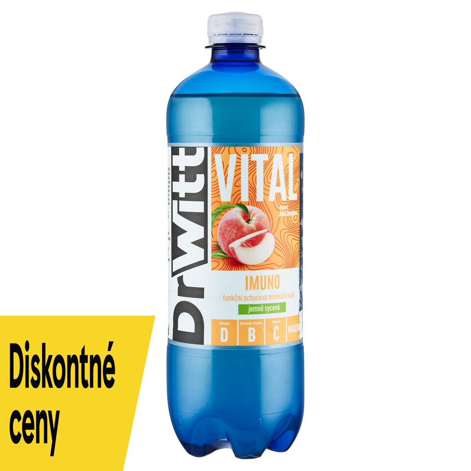 obrázok 1 z Dr Witt Vital Imuno príchuť biela broskyňa 750 ml