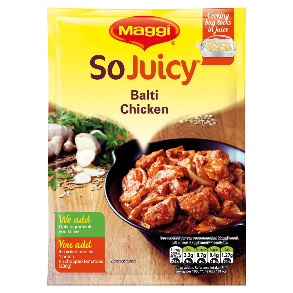 Maggi So Juicy Chicken Balti 30G