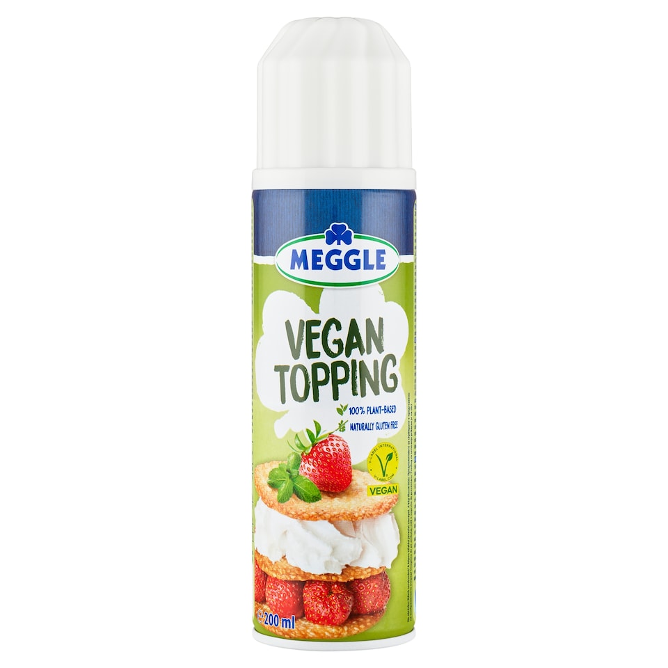 Obrázek 1 pro produkt Meggle Vegan dezert ve spreji s rostlinným tukem 15% 200ml