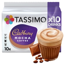 TASSIMO Cadbury Mocha Coffee 160g