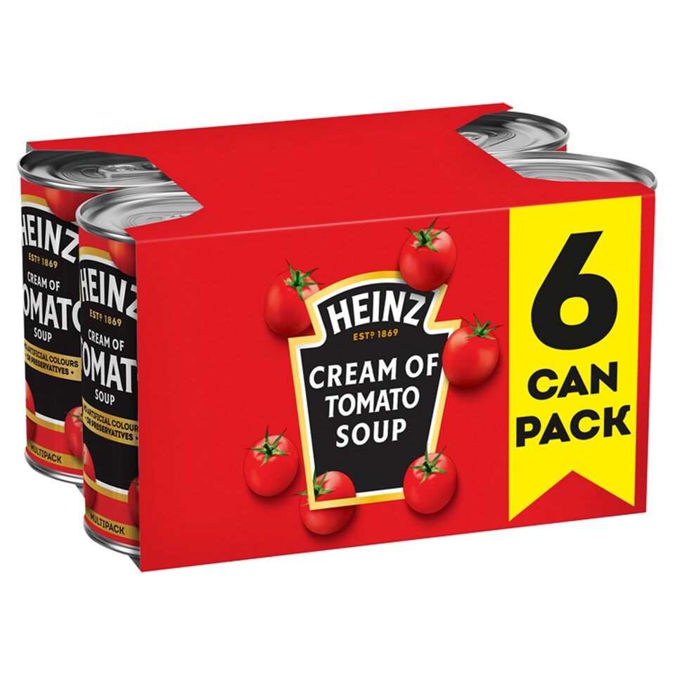 image 1 of Heinz Cream Of Tomato Soup 6 X 400G