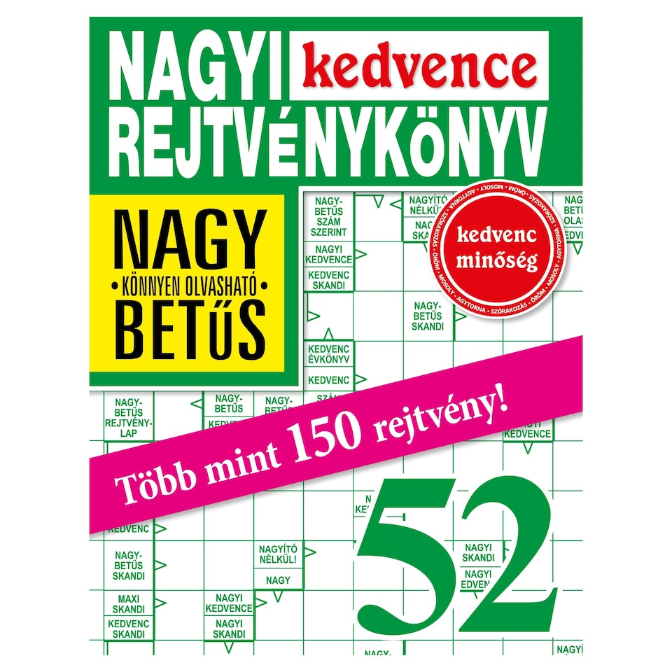 Nagyi Kedvence Rejtv.könyv