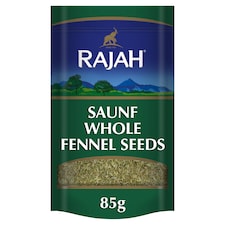 RAJAH WHOLE FENNEL SEEDS (SAUNF) 85G