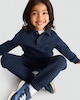 image 1 of F&F Boys 2-Piece Cotton Rich Polo Sweatshirt and Joggers Set in Brown