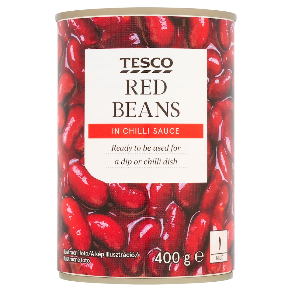 Tesco Red Beans in Chilli Sauce 400 g