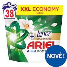 Ariel Allin1 PODS +Touch of Lenor Gold Orchid, 38 Washes