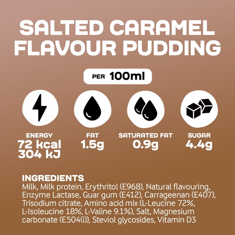 image 1 of Arla Protein Salted Caramel Flavoured Pudding 200g