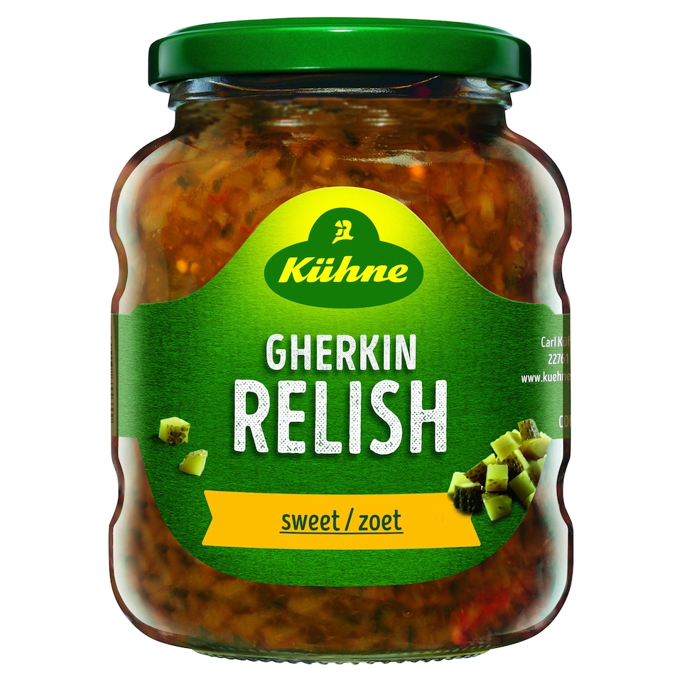 Kuhne Gherkin Relish sweet 350g