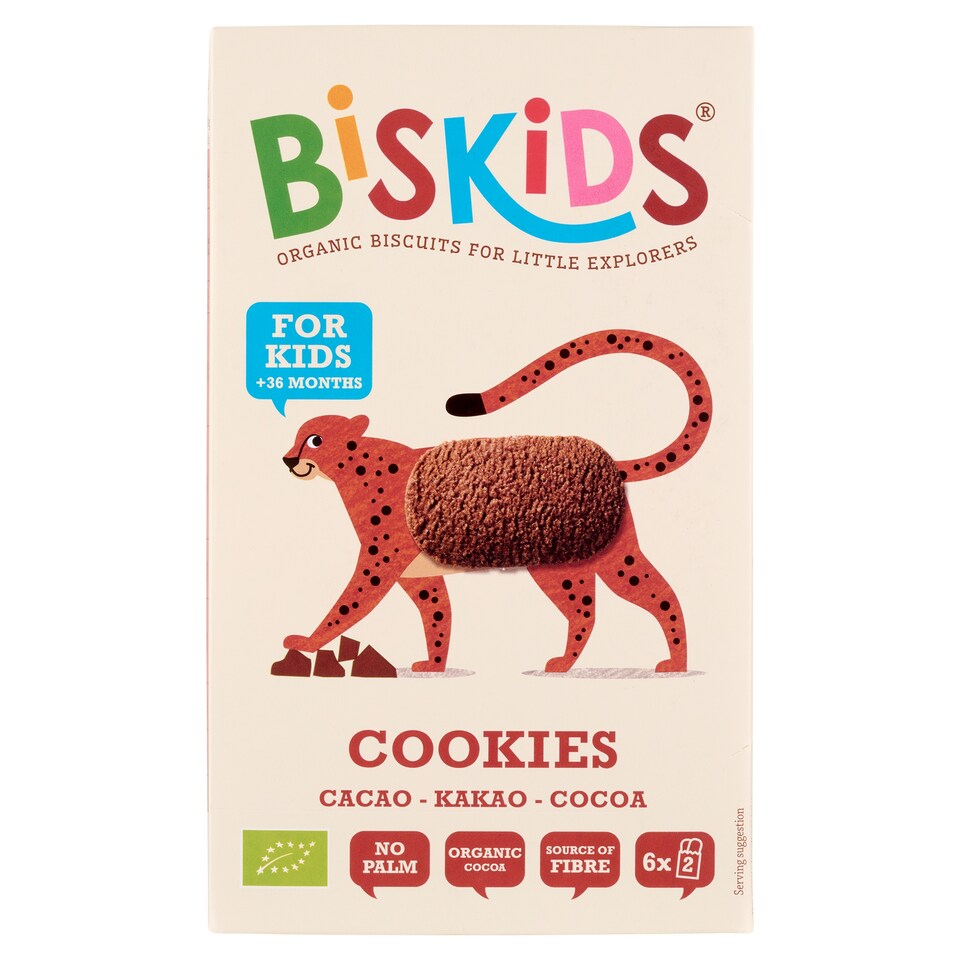 Biskids csokiskeksz gyerekeknek 36 hónapos kortól 120 g  1. kép