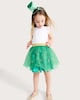 image 1 of F&F Girls 2-Piece St Patrick’s Day Fancy Dress Costume with Hat  in Green