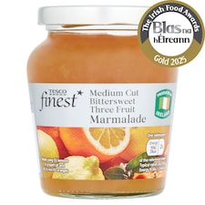Tesco Finest Medium Cut Bittersweet 3 Fruit Marmalade 320G