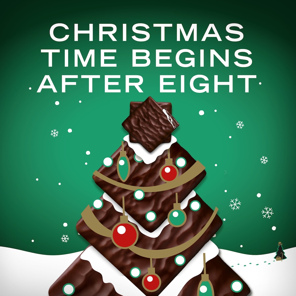 image 1 of After Eight Dark Mint Chocolate Box 300g