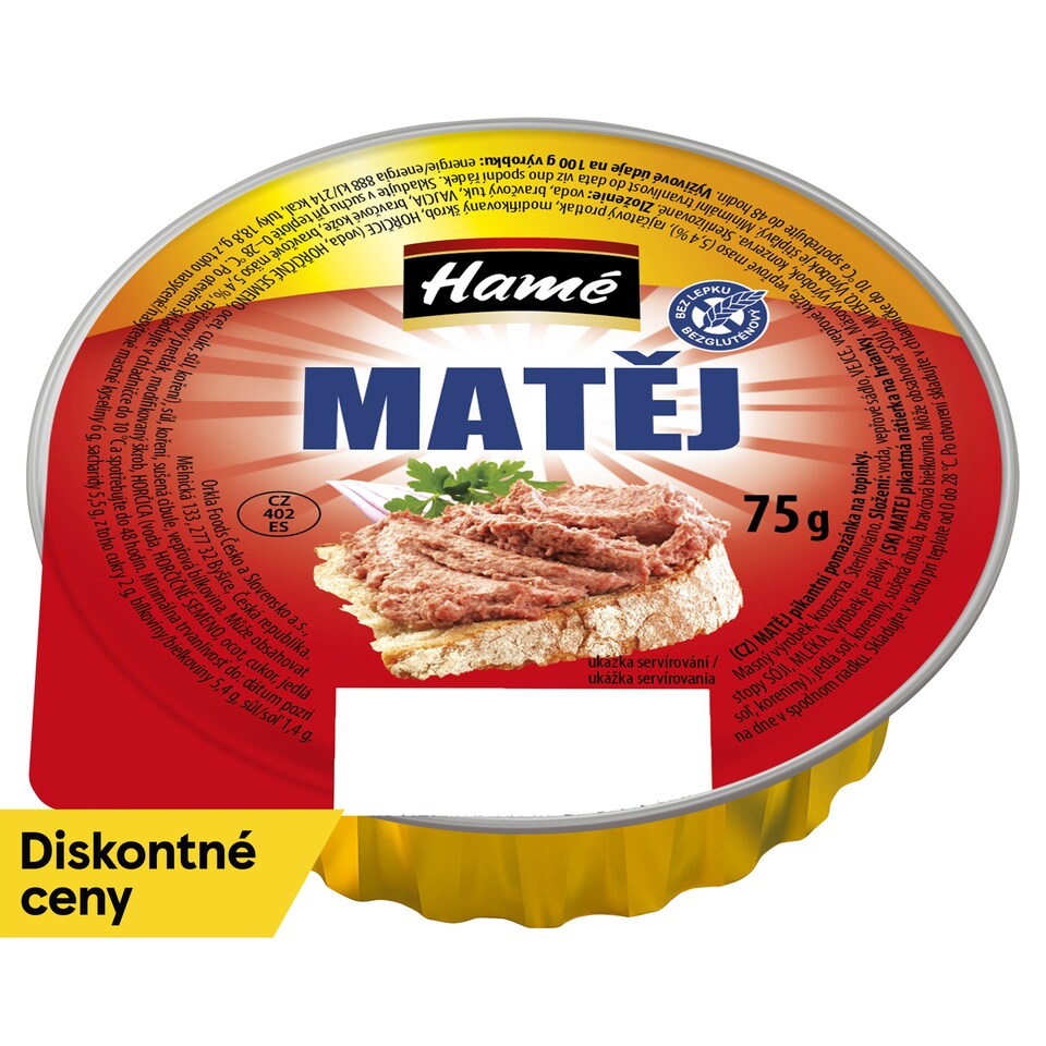 Hamé Matej Spicy Spread on Toast 75 g