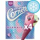 image 1 of Cornetto Mermaid Raspberry And Vanilla Ice Cream 4 Pack 360Ml