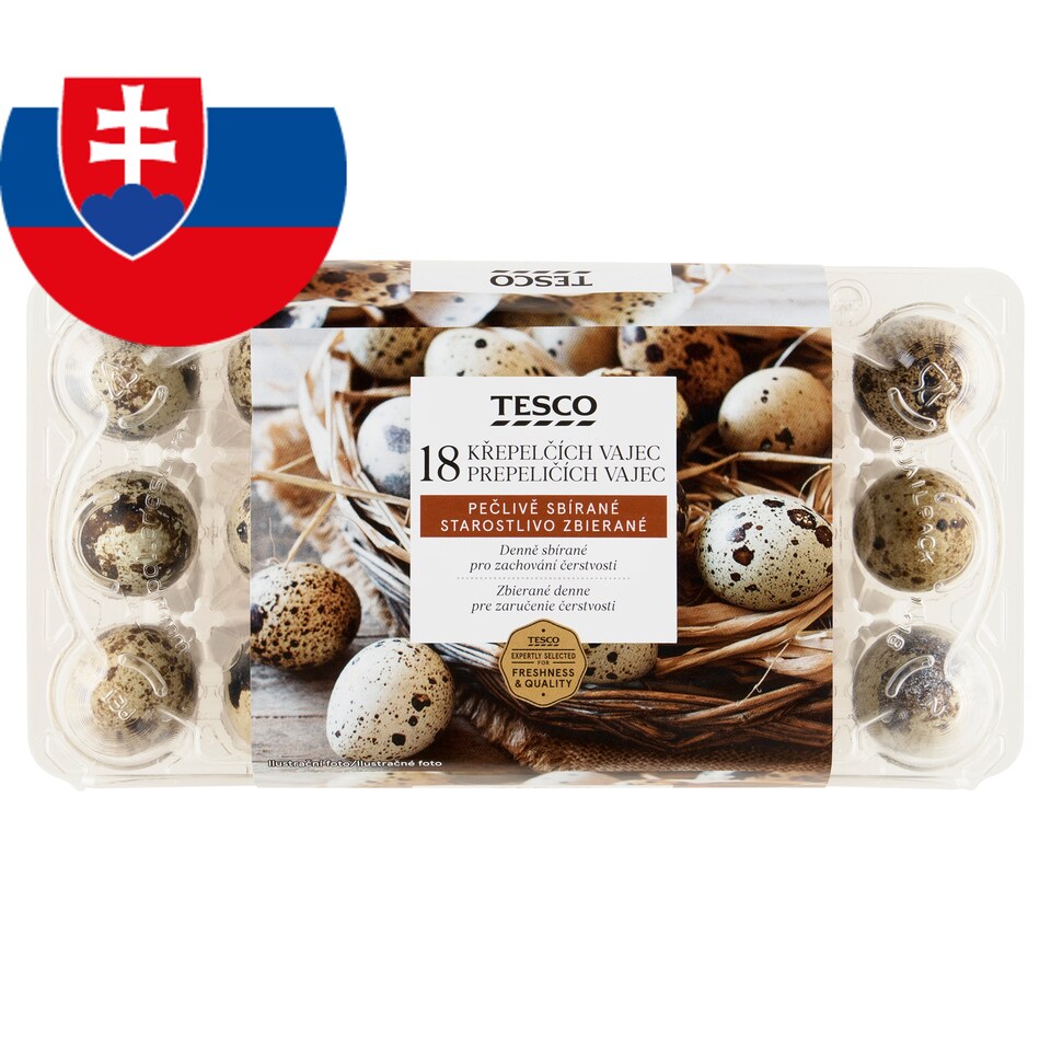 Tesco Quail Eggs 18 pcs