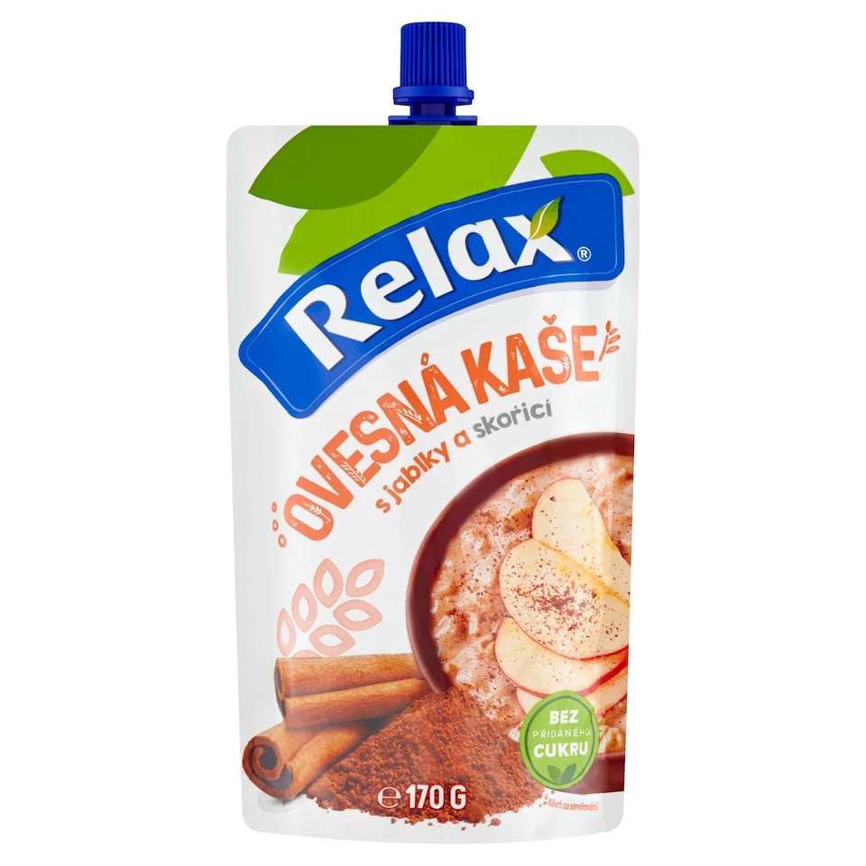 image 1 of Relax Oatmeal with Apple, Banana, Yogurt and Dates with Added Cinnamon 170 g