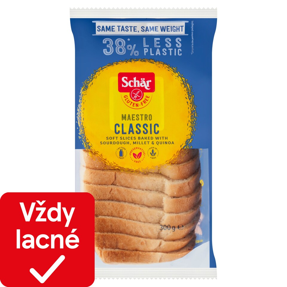 obrázok 1 z Schär Maestro Classic chlieb bezgluténový krájaný 300 g