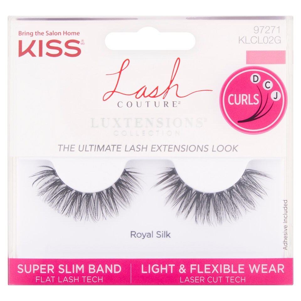 Kiss Lash Couture Luxtensions Collection False Eyelashes - Royal Silk
