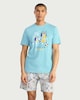 image 2 of Bluey Pure Cotton Short Pyjama Set in Multi