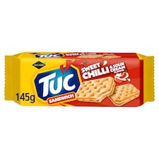 JACOBS Tuc Sandwich Sweet Chilli & Sour Cream 145g