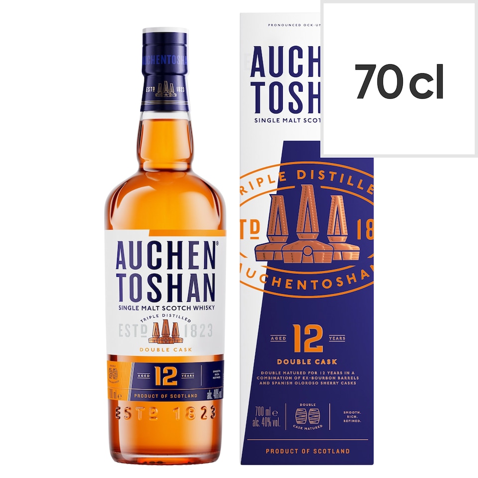 image 1 of Auchentoshan 12 Year Old Single Malt Scotch Whisky 70cl