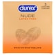 Durex Nude Latex Free óvszer 3 db  1. kép