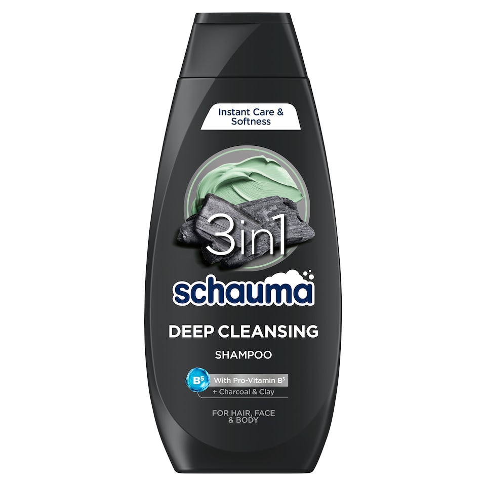 Schauma šampón 3in1 Deep Cleansing 400 ml