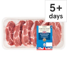 Tesco Pork Shoulder Steaks 1Kg
