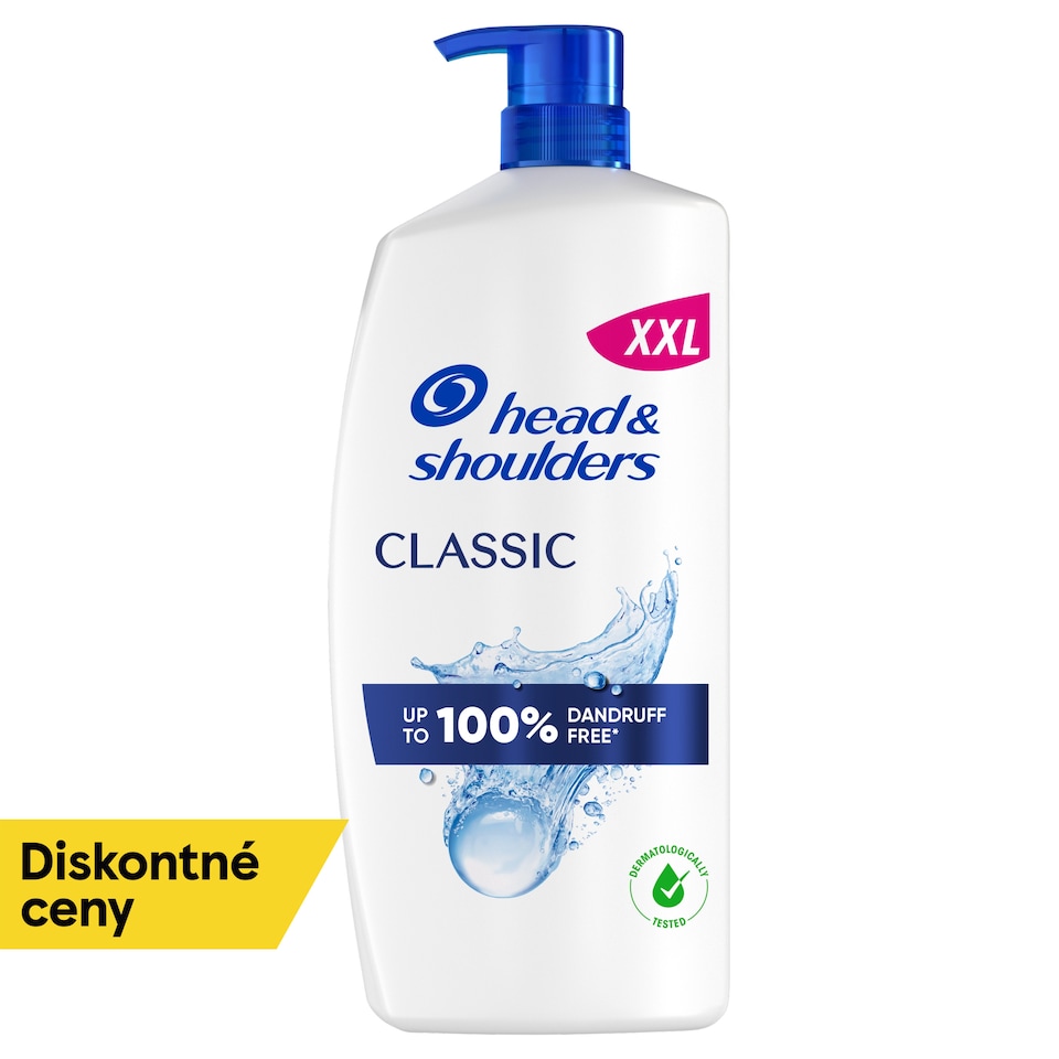 obrázok 1 z Head & Shoulders Classic Clean Šampón proti Lupinám, 800 ml s Pumpičkou na Denné Použitie