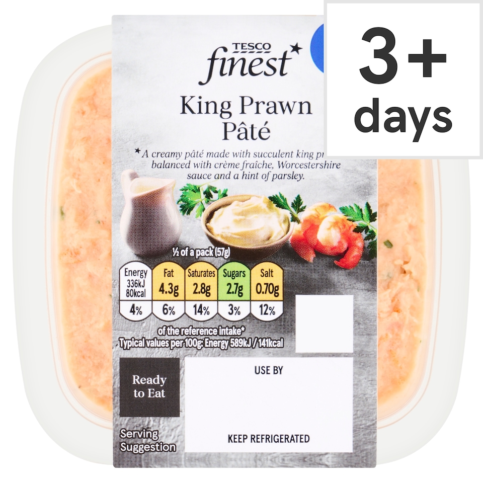 Tesco Finest King Prawn Pate 115g