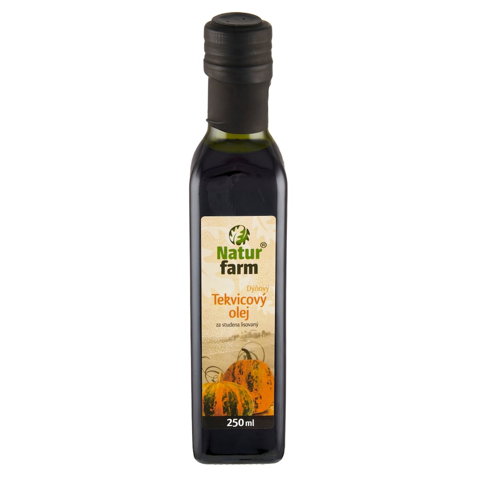 obrázok 1 z Natur Farm Tekvicový olej za studena lisovaný 250 ml
