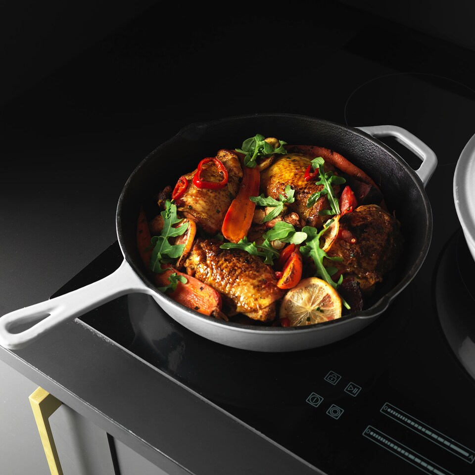 image 1 of Salter Cast Iron Frypan 26Cm
