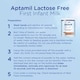 image 5 of Aptamil Lactose Free Baby Milk Formula Powder from Birth 400g