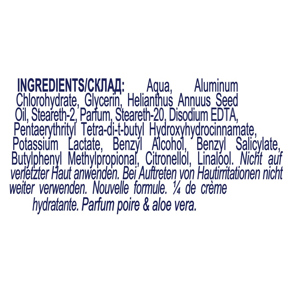 image 1 of Dove Go Fresh Pear & Aloe Vera Roll On Antiperspirant Deodorant 50Ml