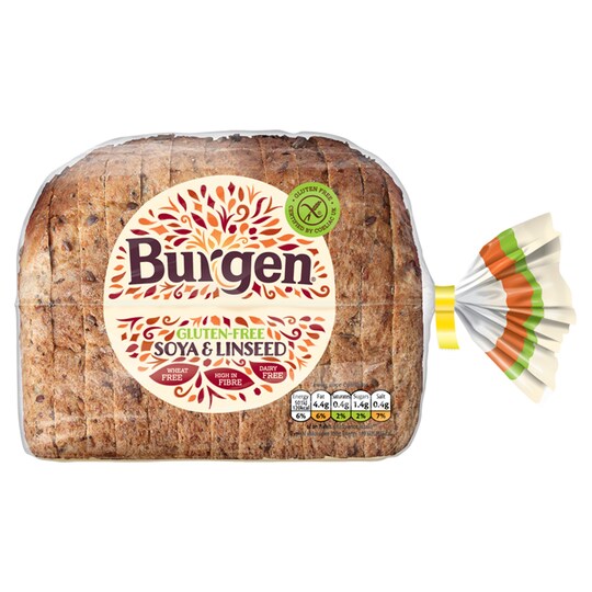 Burgen Free From Soya Linseed 500g - Tesco Groceries