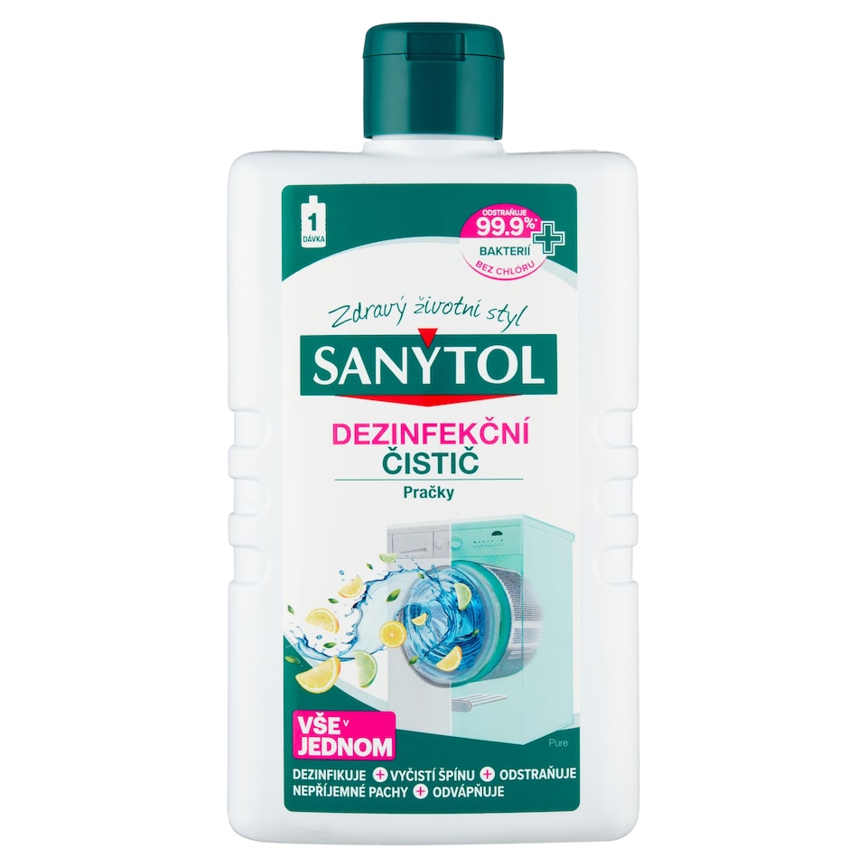 obrázok 1 z Sanytol Dezinfekčný čistič práčky pure 240 ml