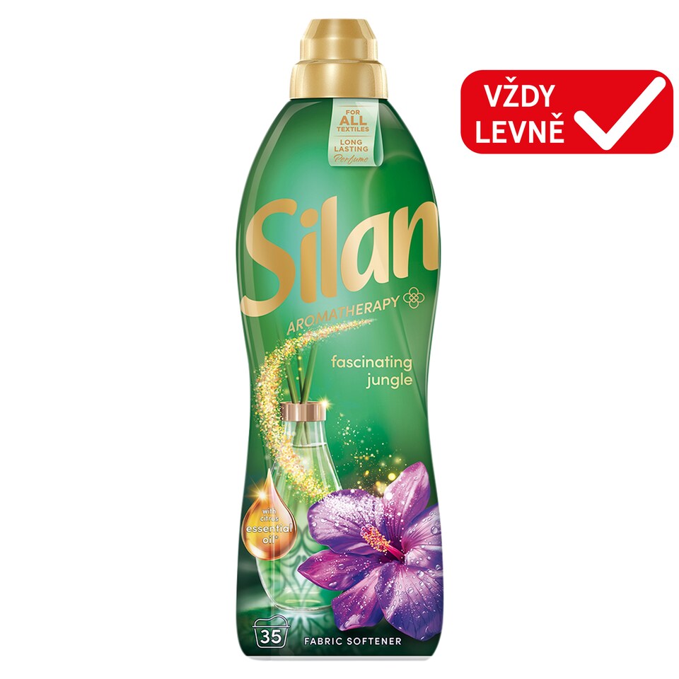 Silan Aromatherapy Fascinating Jungle koncentrovaný avivážní přípravek 35 praní 770ml