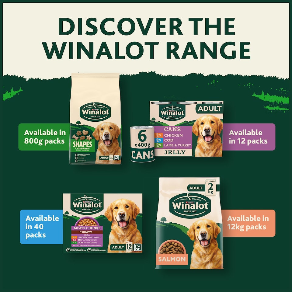 image 1 of WINALOT Chicken Dry Dog Food 2kg