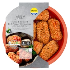 Tesco Finest Nduja & Red Pepper Croquetas with aioli dip 240g