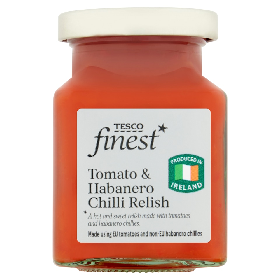 Tesco Finest Tomato & Habanero Chilli Relish 205g