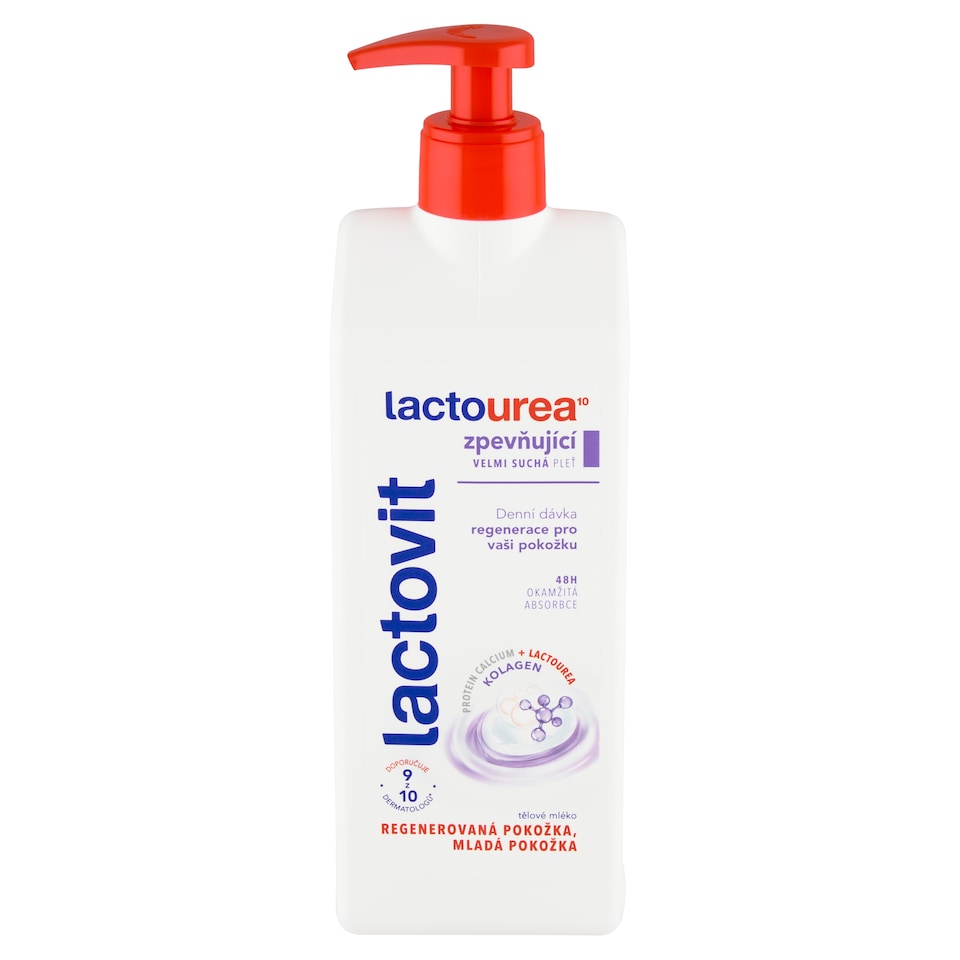 obrázok 1 z Lactovit Lactourea¹⁰ spevňujúce telové mlieko 400 ml
