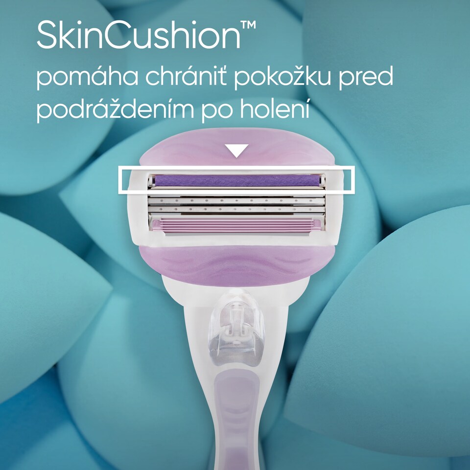 obrázok 1 z Gillette Venus Comfortglide Breeze Holiaci Strojček – 2 Čepieľky
