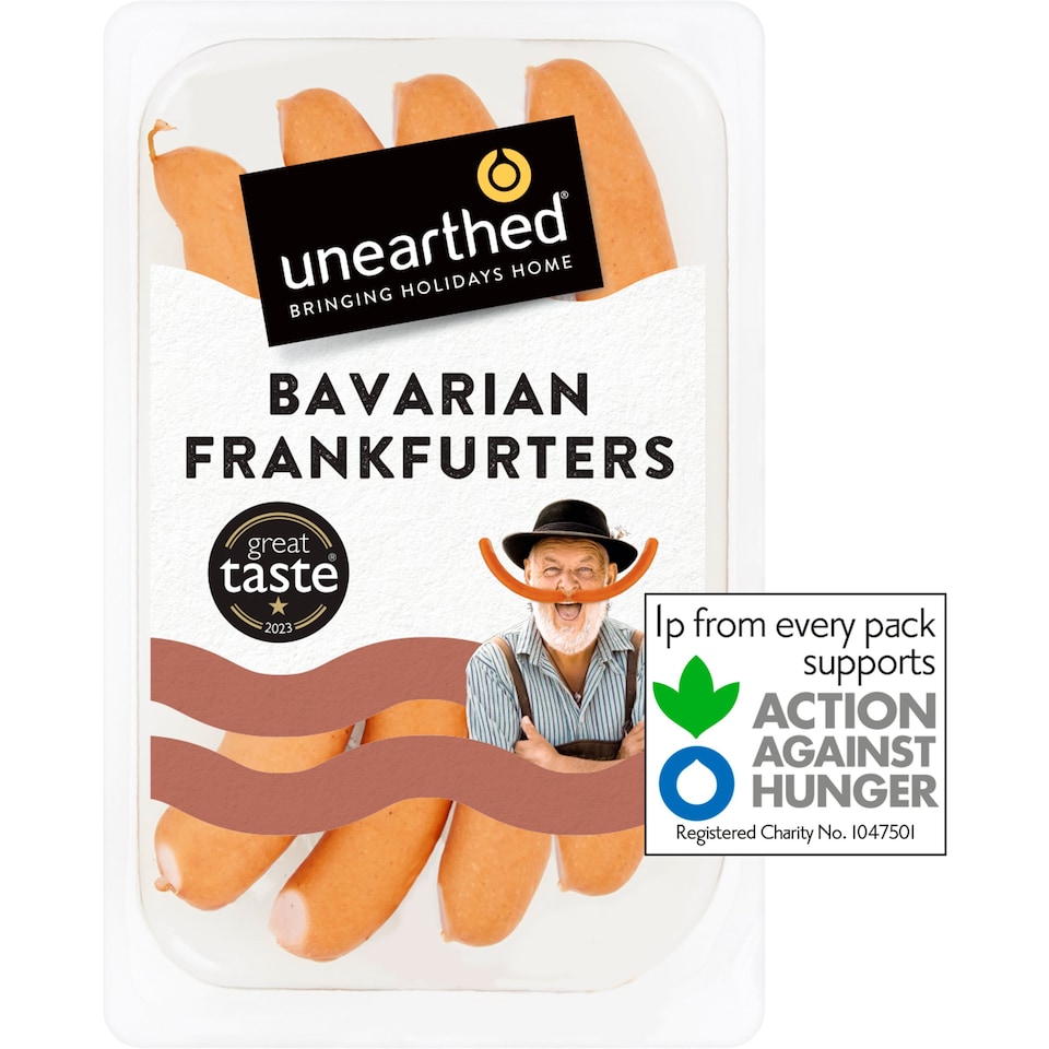 Unearthed Bavarian Frankfurters 200g