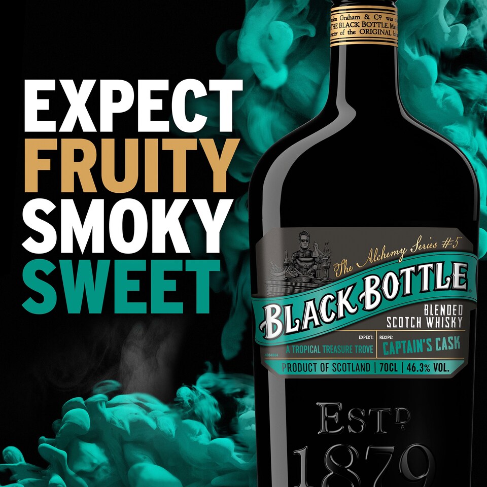 image 1 of Black Bottle Alchemy Series Blended Scotch Whisky 70cl